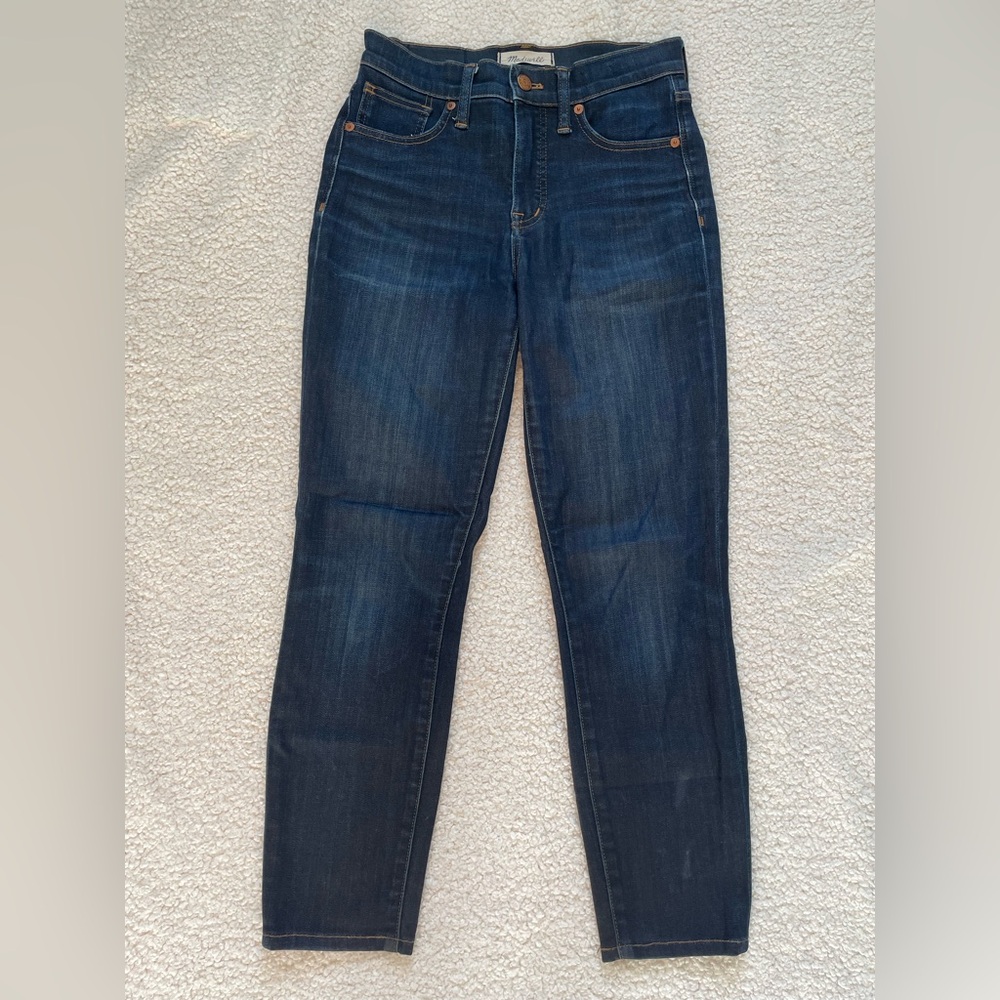 Madewell 9” High Rise Skinny Jeans - W25, Inseam 26”
